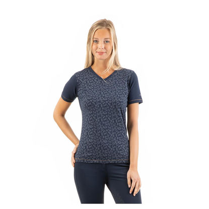 Picture of Anky Printed shirt Dark navy