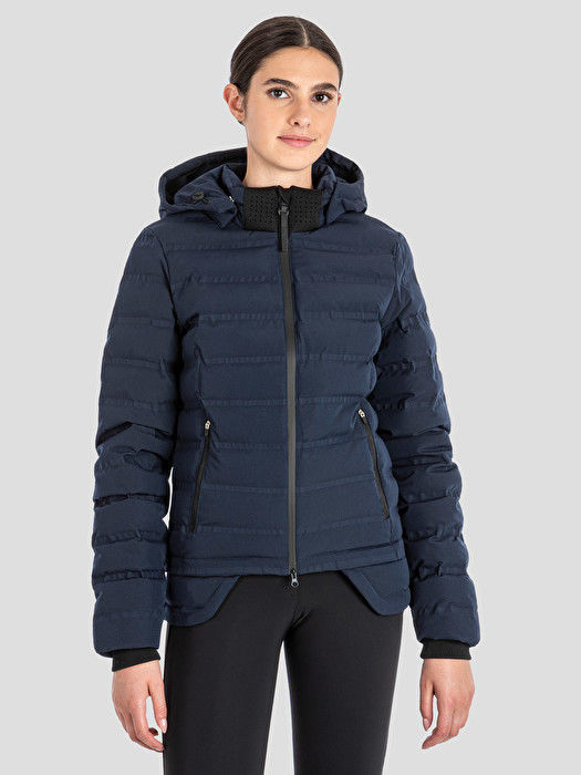Picture of Equiline Woman down jacket Navy